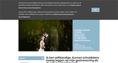 Desktop Screenshot of notaris-clerens.be